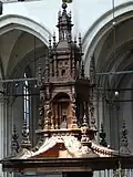 Detail of pulpit sounding board (from above)