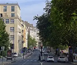 Quai des Célestins seen from the Quai de l'Hôtel-de-Ville