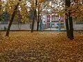 beside the stadium in Chernihiv