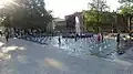Fountain, Governor's Palace in the background