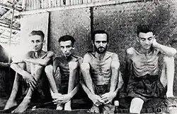 Australian and Dutch POWs at Tarsau, Thailand in 1943