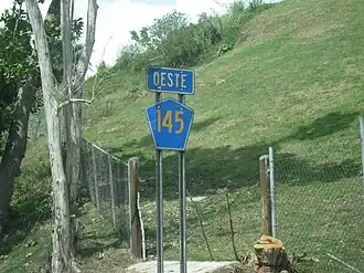 Heading west in Torrecillas, Morovis