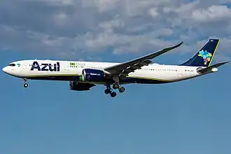 An Airbus A330neo in Beijing