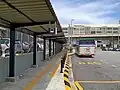 Entrance A bus stops at Jalan Batu Kentonmen.