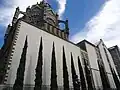 Side view of the palace.