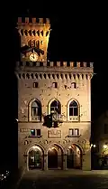 The Palace at night