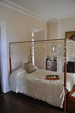 An upstairs room