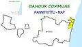 Map of Pannithittu Village Panchayat