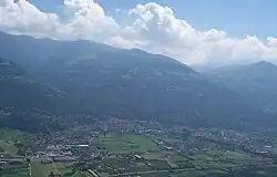 View of Artogne