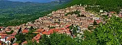 Panoramic view of San Donato Val di Comino