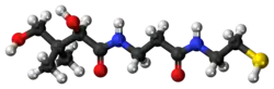 Pantetheine molecule