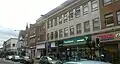 Building built as Marks and Spencer outlet, mainly divided in four vertically