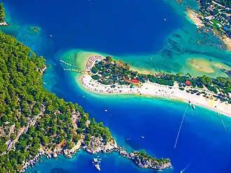 A view of Ölüdeniz