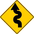 P-07 Series of curves, the first to the left