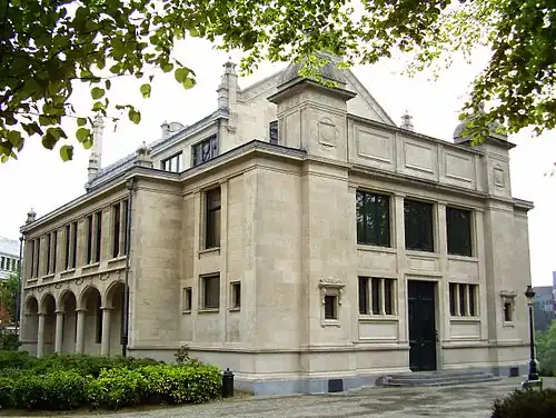 Former Institute of Sociology, now the Solvay Library