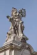 Statue in Grand Palais, Paris