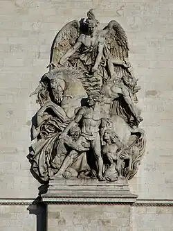 Genius of the resistance, Antoine Etex, 1833–36