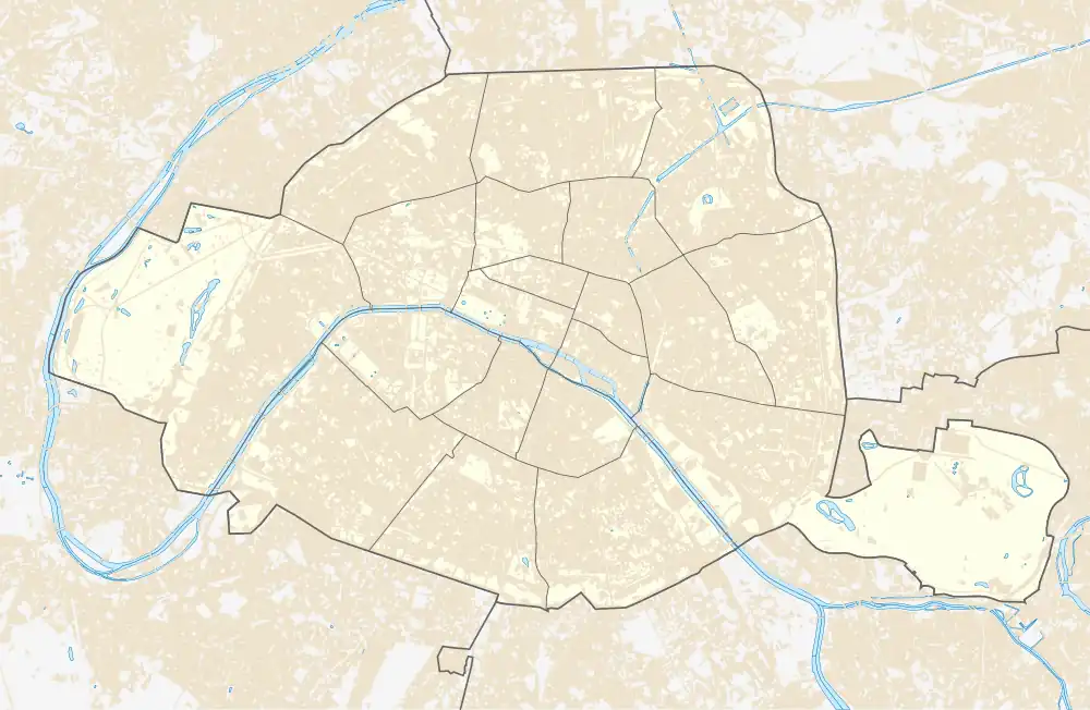 Nation is located in Paris