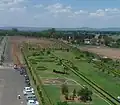 Parking and landscaping