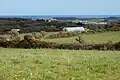 View over Falmouth Bay from Mabe