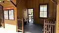 Covered waiting area