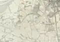 Map of Penwortham in 1845