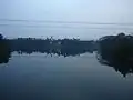 View of Periyar River from the bridge
