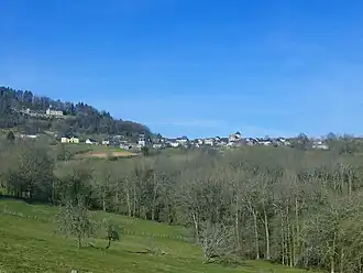 A general view of Perpezac-le-Blanc