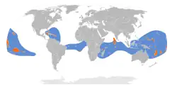 Map of range