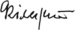 Filaret's signature