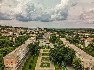 Decebal Plaza in Medgidia