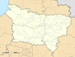 Roye is located in Picardy