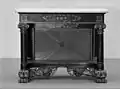 Pier table, circa 1825.