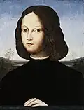 Attributed to Piero di Cosimo, Portrait of a boy, ca. 1500
