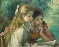 Pierre-August Renoir: Die Lektüre Louvre, Paris