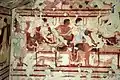 Detail of Tomb of the Triclinium