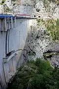 The Mratinje Dam in Montenegro