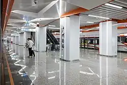 Line 22 platform
