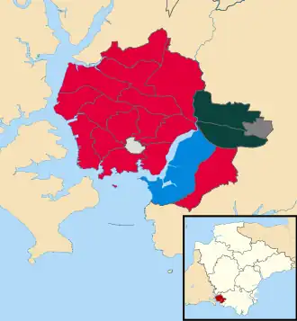 2023 results map