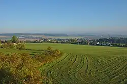 View from the south