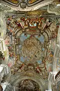 Church ceiling