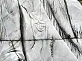 The figure of the Virgin Mary