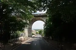 Val d'Or Viaduct, which serves the same line.