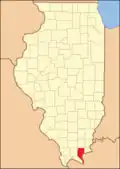 In 1847, Pope's border with Hardin County was adjusted, bringing both to their present borders