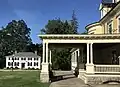 entryway outside building