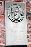 Erasmus Darwin Stone Erasmus Darwin House, Lichfield