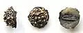 Silver-gilt cap hook, hook now missing, post-Medieval