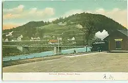 Railroad station, c. 1901–1907