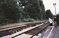 Flooding at Gdańsk Orunia railway station
