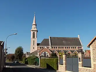 The church in Prémesques